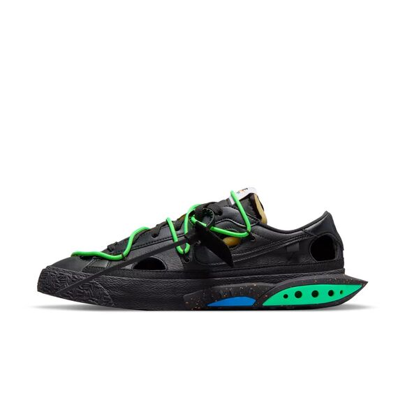 8.5M / 10W - [NEW] Men's Nike X Off White Blazer Low '77 Shoes Black DH7863-001 - Picture 1 of 7